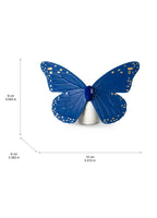 Figura Mariposa. Lustre oro y azul