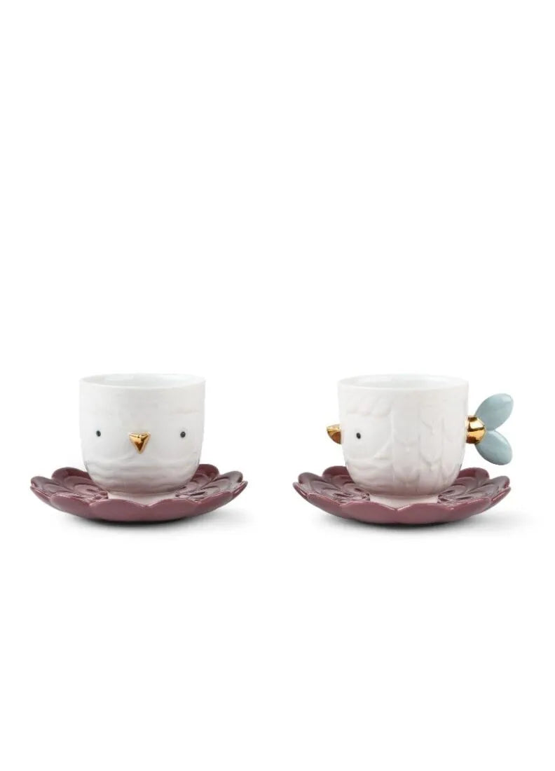 Set de 2 tazas y platos Kawki