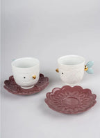 Set de 2 tazas y platos Kawki