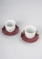 Set de 2 tazas y platos Kawki