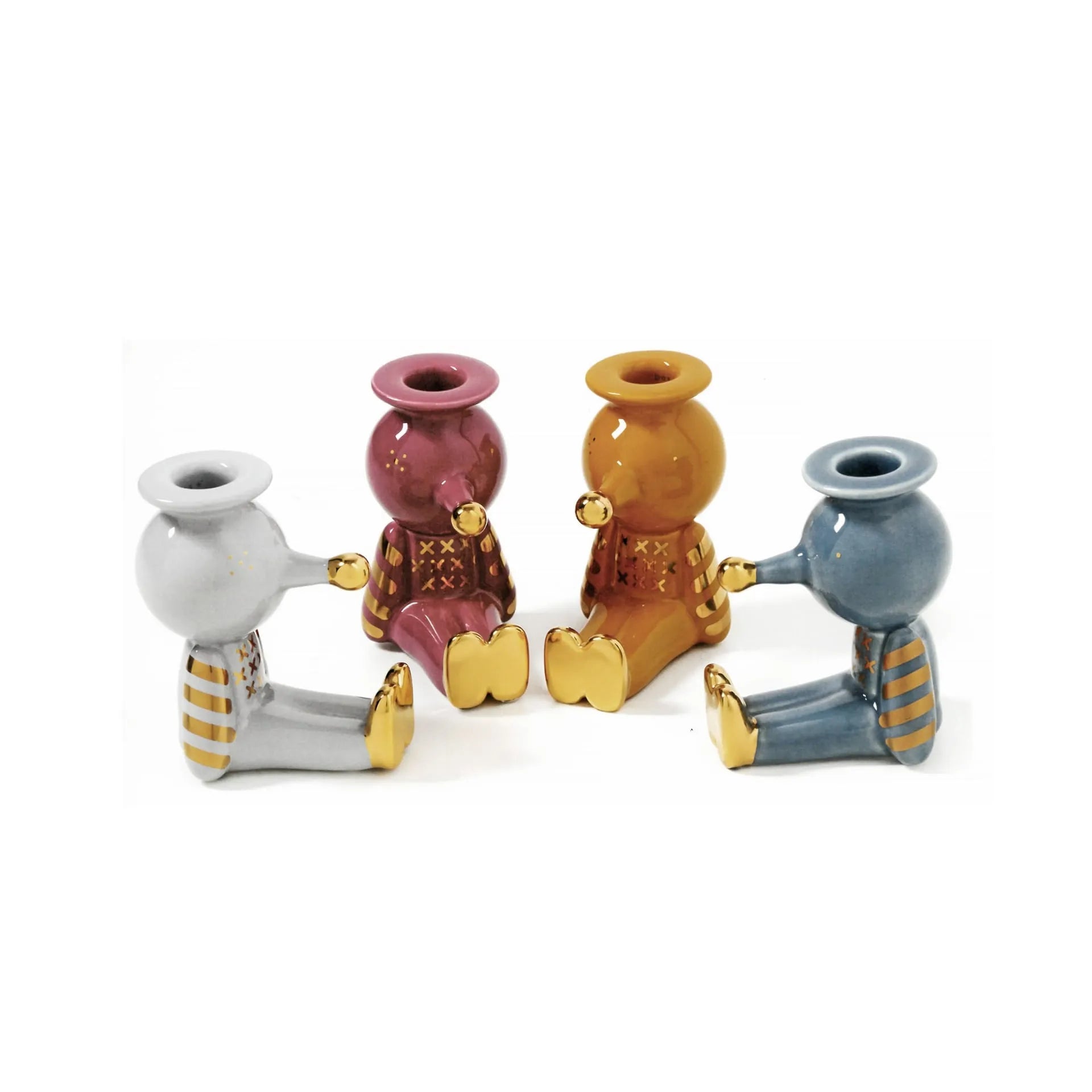 Candelabro Pinocchietto Amarillo Oscuro