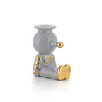 Candelabro Pinocchietto Gris/ Oro
