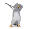 Escultura Dab Pinguino Gris, Oro Glossy