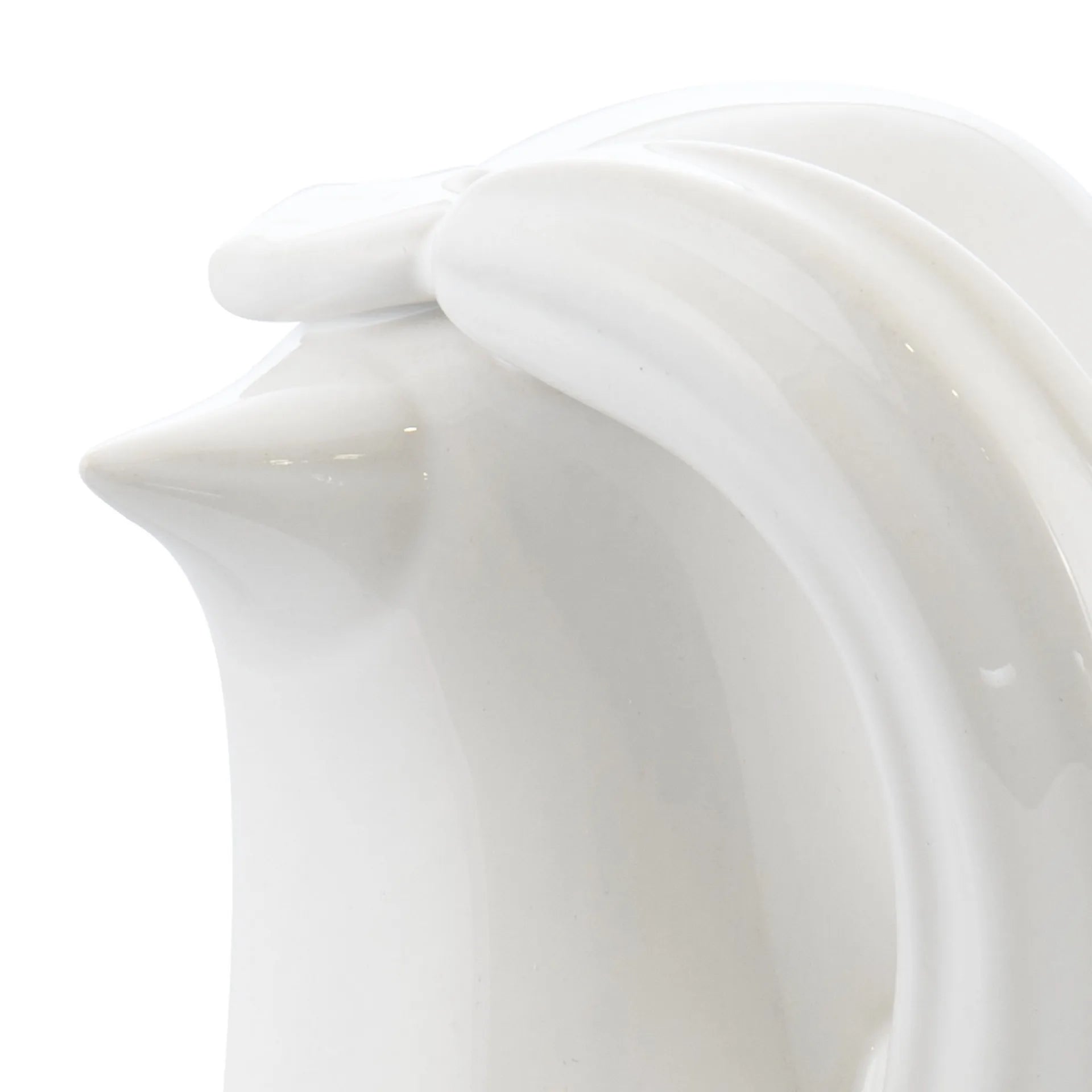Mini Hopebird Blanco con Base Blanca Satinada
