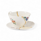 Taza de Té con plato Kintsugi 2