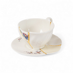 Taza de Té con plato Kintsugi 2