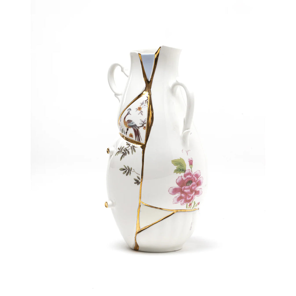 Jarrón Kintsugi 19x16 h.32