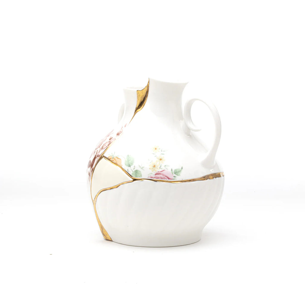 Jarrón Kintsugi 18x16 h.19