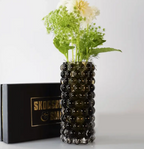 Hurricaine Boule Vase, Tobacco