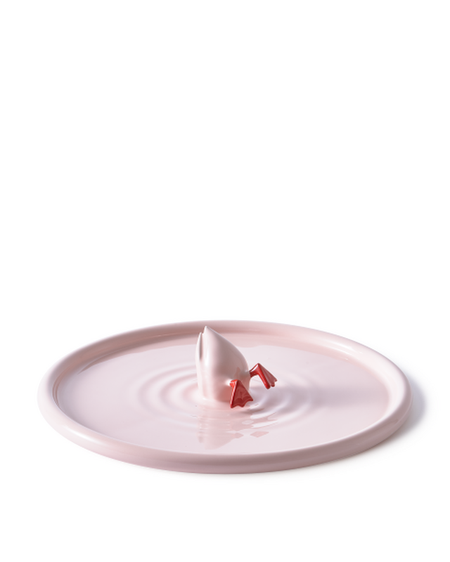Plato Rosado Diving Duck