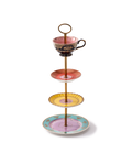 Expositor de Pasteles de 4 Pisos Multicolor Grandpa