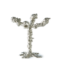 Candelabro Drip Holder 4 brazos - Plateado
