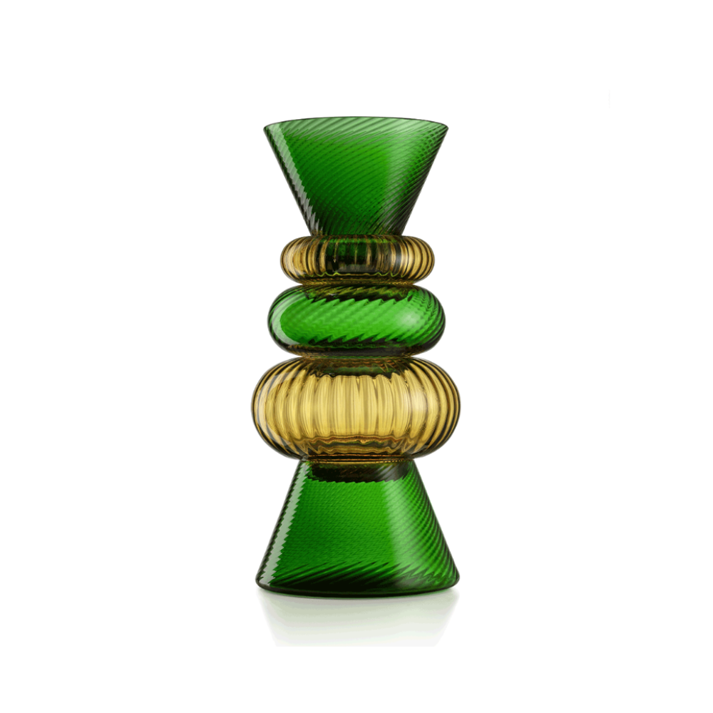 Jarron Issey set 5  Verde Ambar