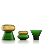 Jarron Issey set 5  Verde Ambar