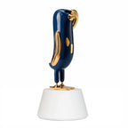 Hopebird Azul y base blanca satinada