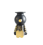 Candelabro Pinocchietto Negro/Oro Glossy