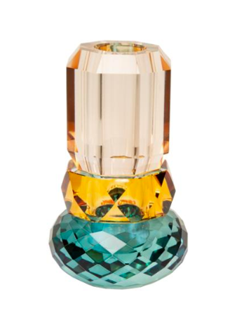 Base de Cristal Verde, Ambar, Naranja