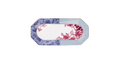 Bandeja L Damask Celeste
