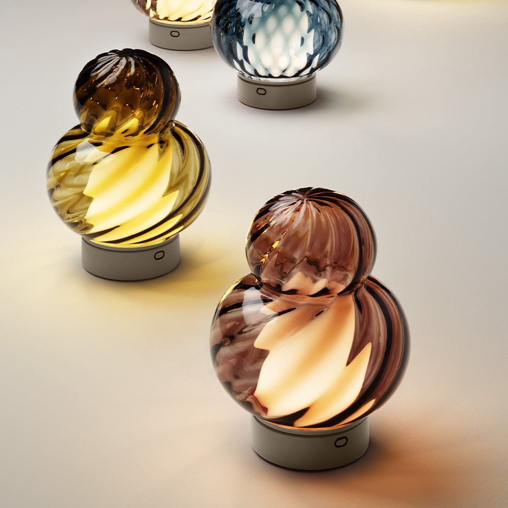 Lámpara Bibendum Café - Optic Twist
