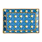 Bandeja Basketweave Rectangular