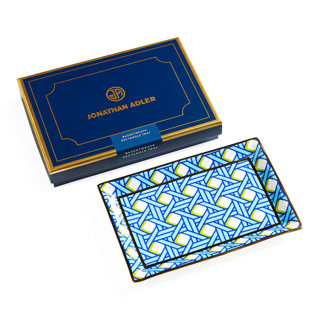 Bandeja Basketweave Rectangular