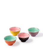 Bowl Grandpa S set 4 Multicolor