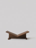 Porta Libros - Roble Oscuro