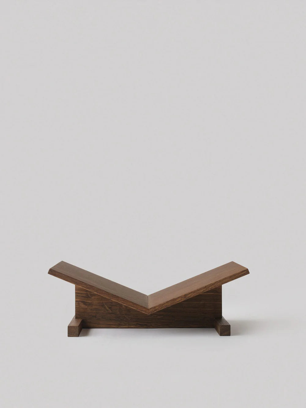 Porta Libros - Roble Oscuro