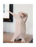 Escultura Dab Pinguino Glossy Rosa Chic