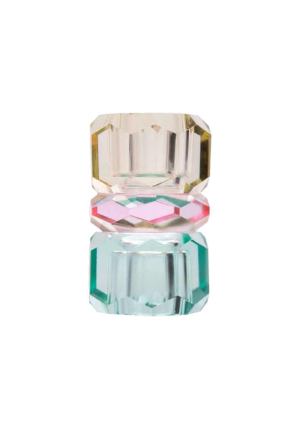 Candelabro Celeste, Rosado, Menta Light