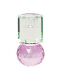 Candelabro de Cristal Menta, Morado