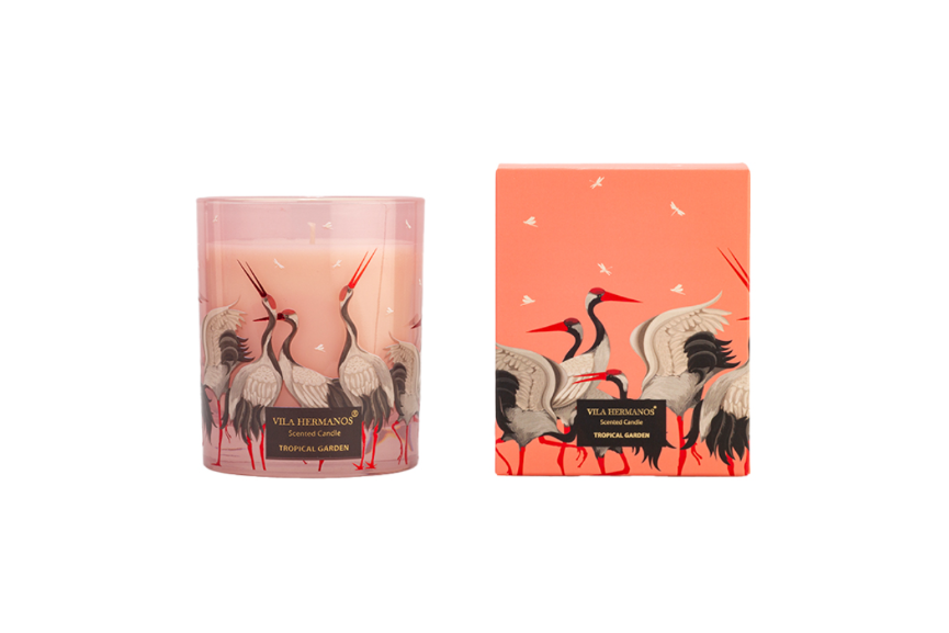 Vela Jungletopia Grulla Rosa 200g