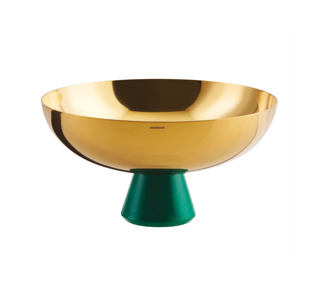 Bowl Madame Dorado y Verde