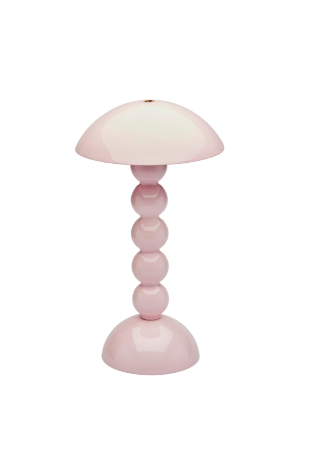 Lampara Bobbin Rosa Palido