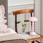 Lampara Bobbin Rosa Palido
