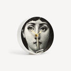 Reloj de Mesa Tema e Variazioni - Silenzio negro/blanco