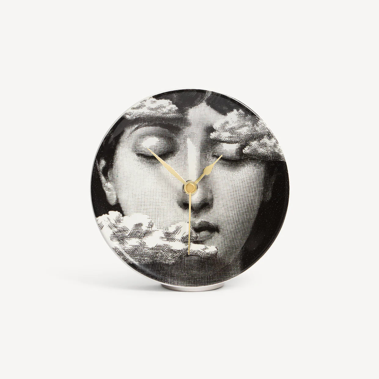 Reloj de Mesa Tema e Variazioni -Tra le nuvole Negro/blanco