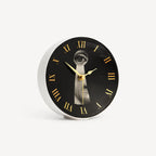 Reloj de Mesa Serratura Oro/Blanco/Oro