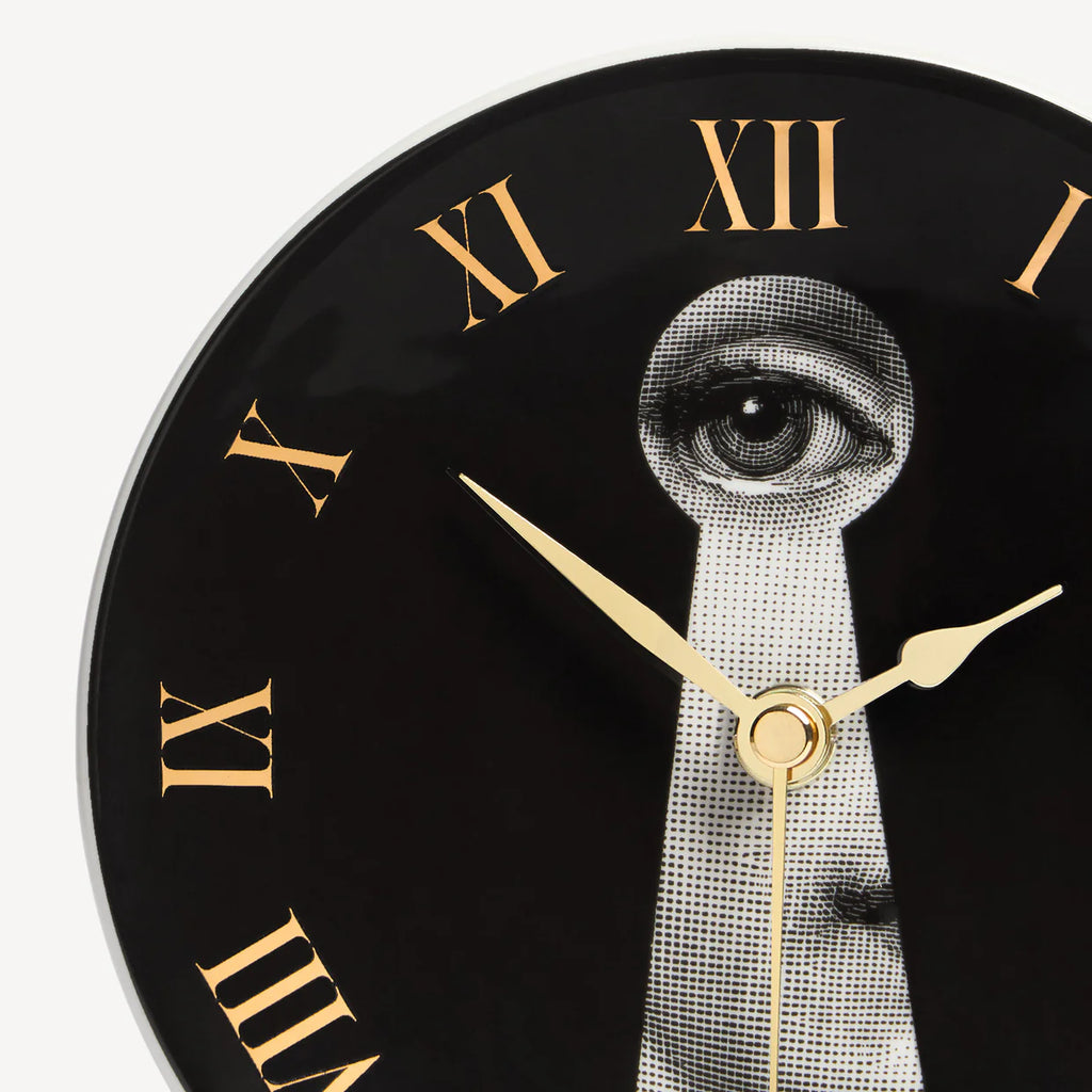Reloj de Mesa Serratura Oro/Blanco/Oro