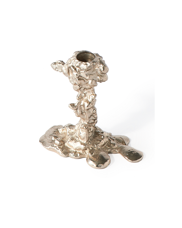 Candelabro Drip Holder S Silver
