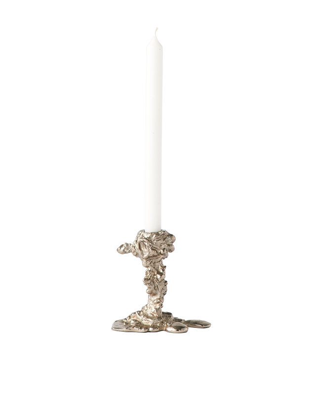 Candelabro Drip Holder S Silver