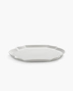 Bandeja ovalada Blanco Perla