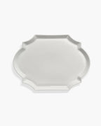 Bandeja ovalada Blanco Perla