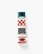 Aros para servilletas ceramica set 4