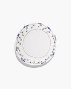 Platos de Desayuno S Anemone Milk Midnight Flowers set 4