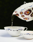 Tetera Anémona leche Midnight Flowers