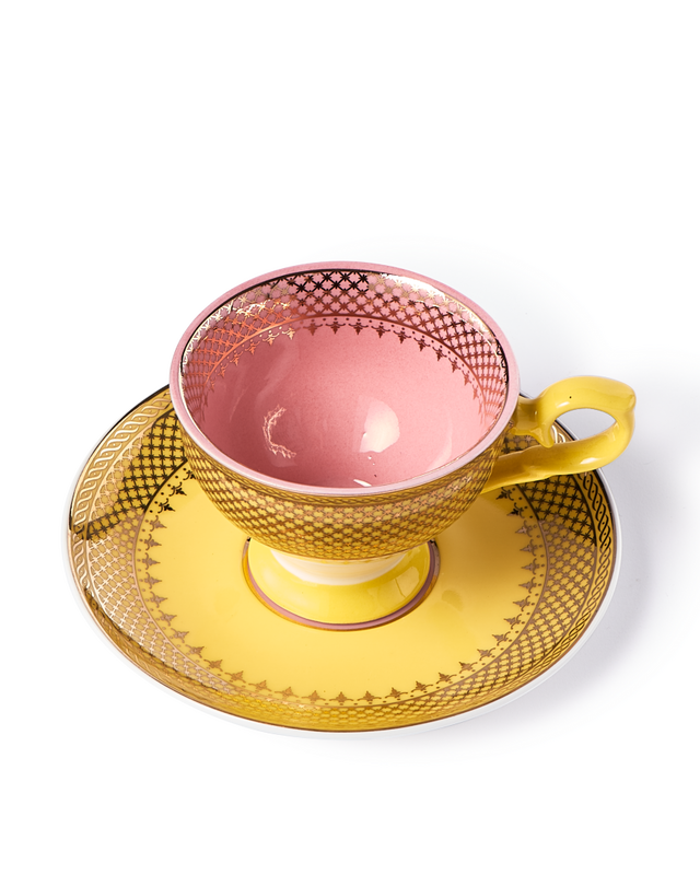 Tazas de Espresso Multicolor Grandma set 4