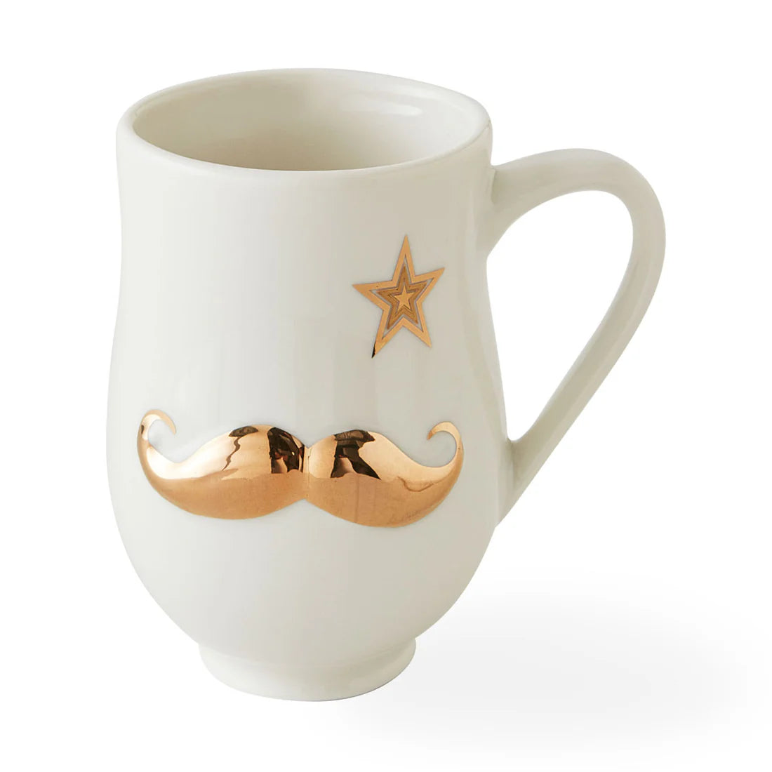 Taza Gilded Mr. and Mrs. Muse