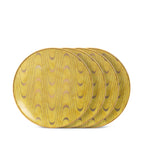 Platos de Postre Fortuny Apollo Yellow  (Set of 4)