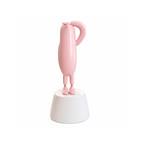 Mini Hopebird Rosa con Base Blanca Satinada